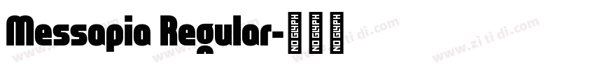 Messapia Regular字体转换